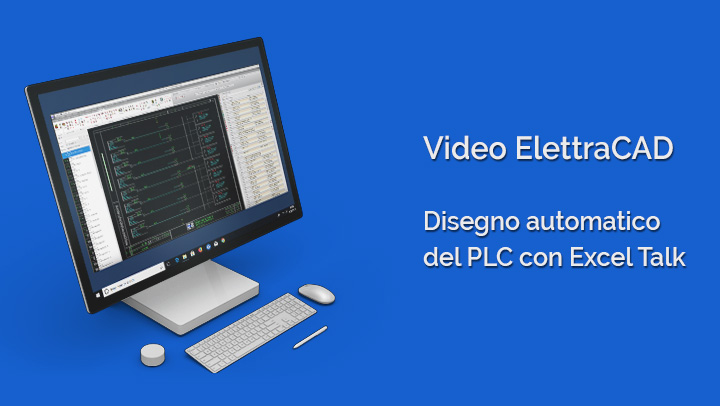 ElettraCAD 10 - Disegno automatico del PLC con Excel Talk